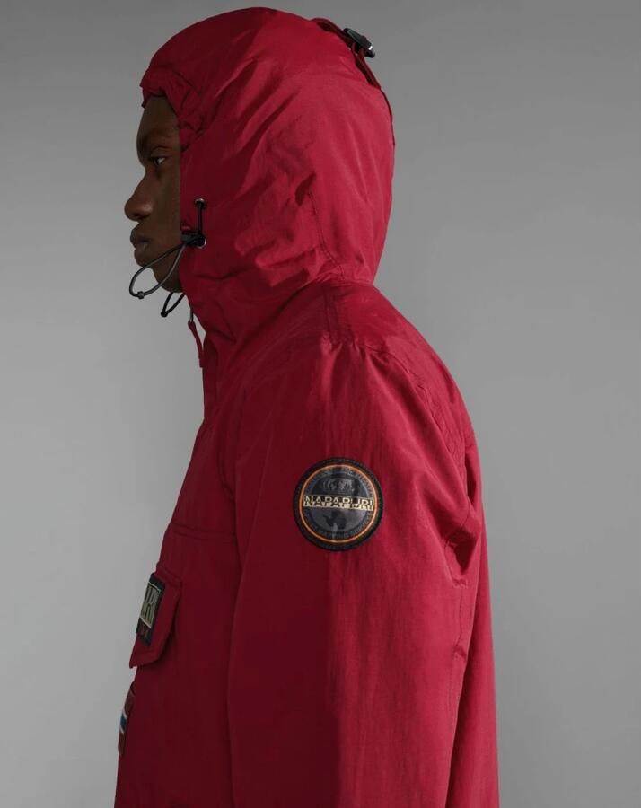 Napapijri Bordeauxrode Rainforest Pocket 2 Jas Red Heren - Foto 2