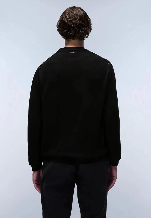 Napapijri Shirt met lange mouwen en labelstitching model 'DAMAVAND' - Foto 2