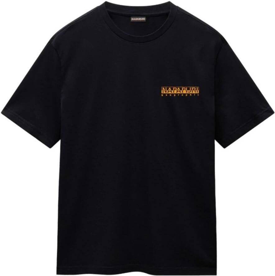 Napapijri Heren T-shirt Durand Korte Mouw Black Heren - Foto 2