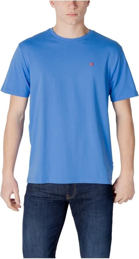Napapijri T-shirt SALIS SS SUM NP0A4H8D-B2V1 ULTRAMARINE - Foto 3