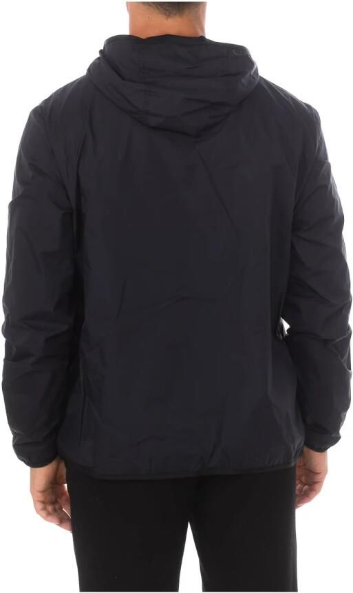 Napapijri Zwarte jas met capuchon en rits Black Heren - Foto 2