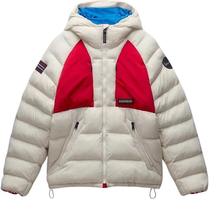 Napapijri Pufferjas voor stijlvolle winterlook White Heren - Foto 5