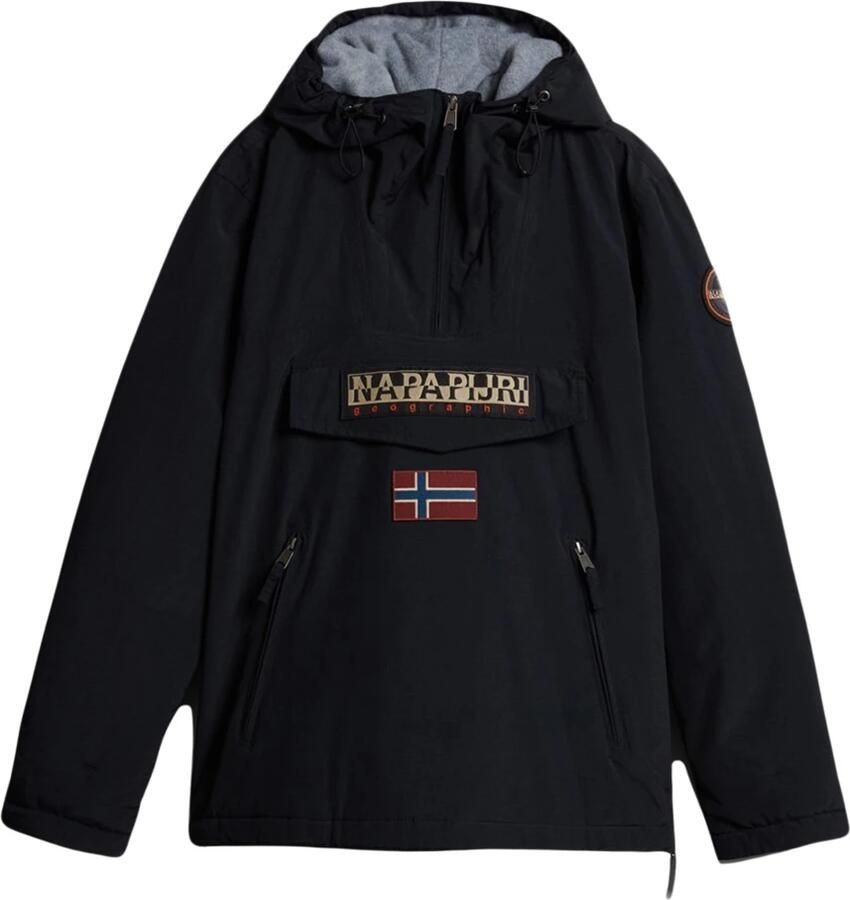 Napapijri Regular fit jack in comfortmodel met capuchon model 'Rainforest'