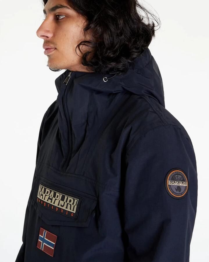 Napapijri Regular fit jack in comfortmodel met capuchon model 'Rainforest' - Foto 3