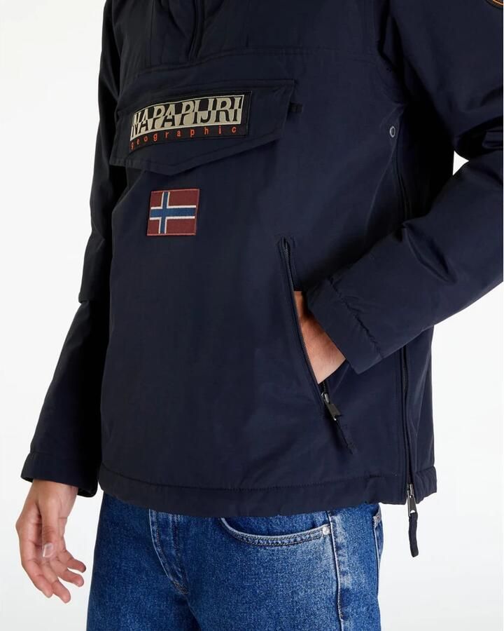 Napapijri Regular fit jack in comfortmodel met capuchon model 'Rainforest' - Foto 2