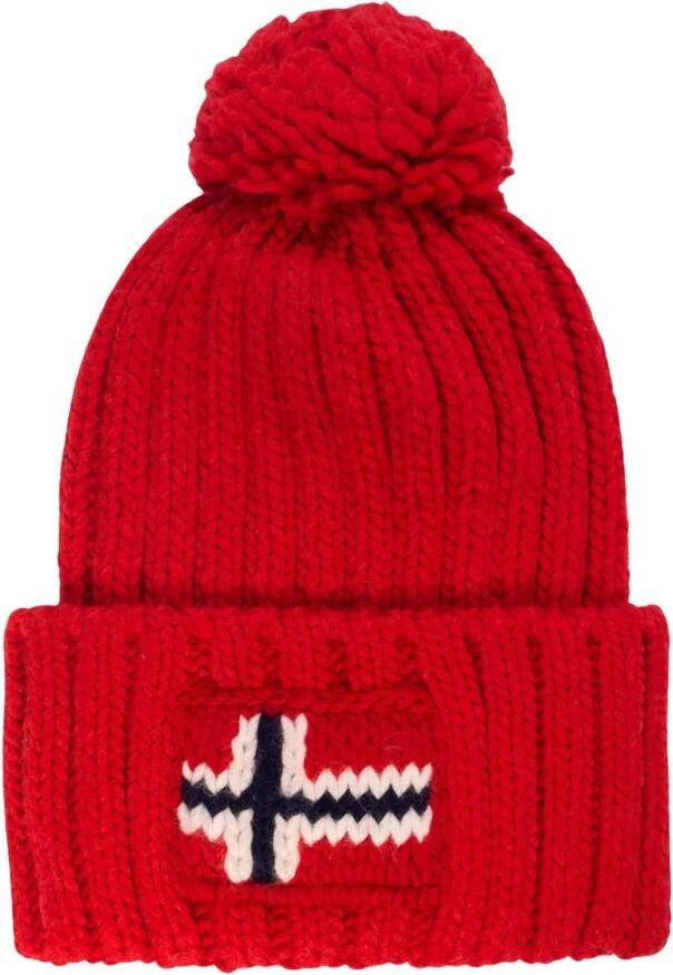 Napapijri Wolblend hoeden en petten collectie Red Heren
