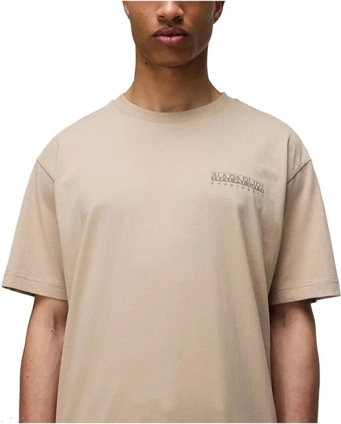 Napapijri Stijlvolle Overhemden voor Mannen Beige Heren - Foto 3