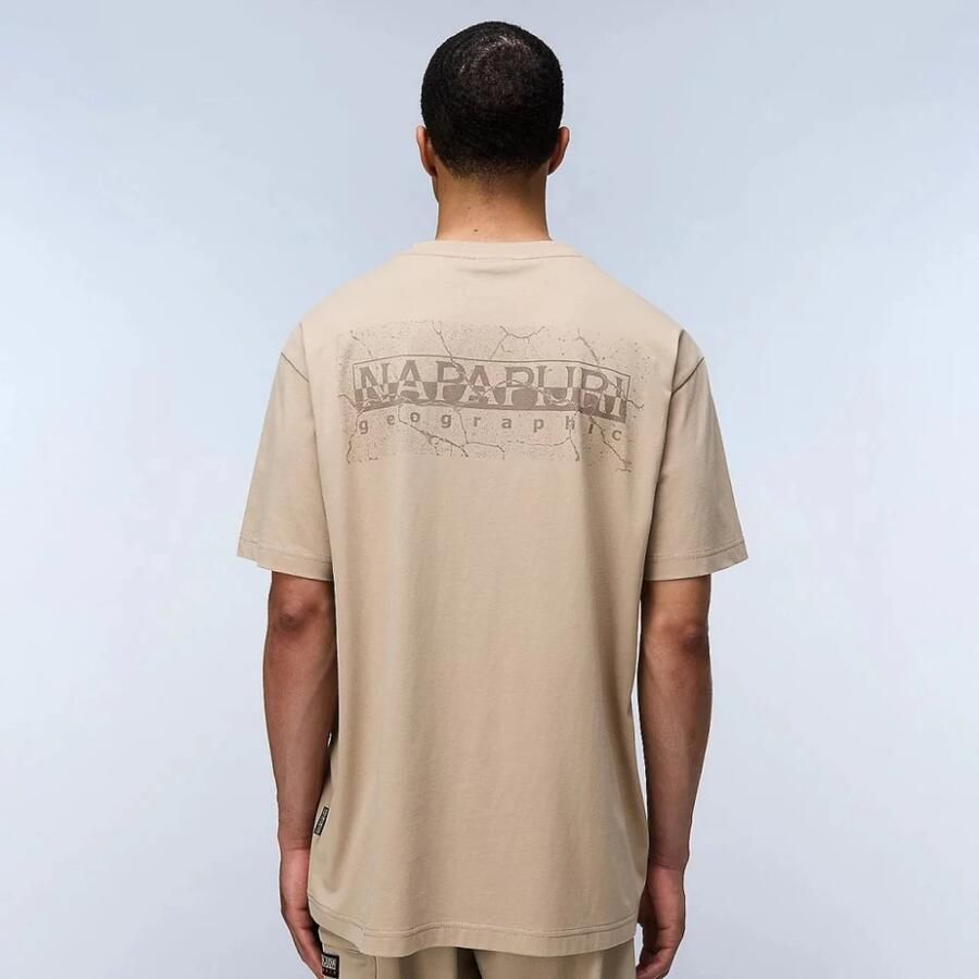 Napapijri Stijlvolle Overhemden voor Mannen Beige Heren