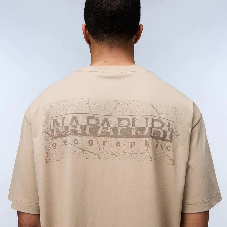 Napapijri Stijlvolle Overhemden voor Mannen Beige Heren - Foto 2