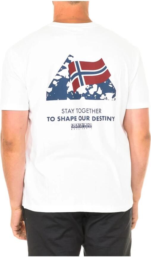 Napapijri T-shirt Korte Mouw NP0A4EO9-F1B - Foto 2