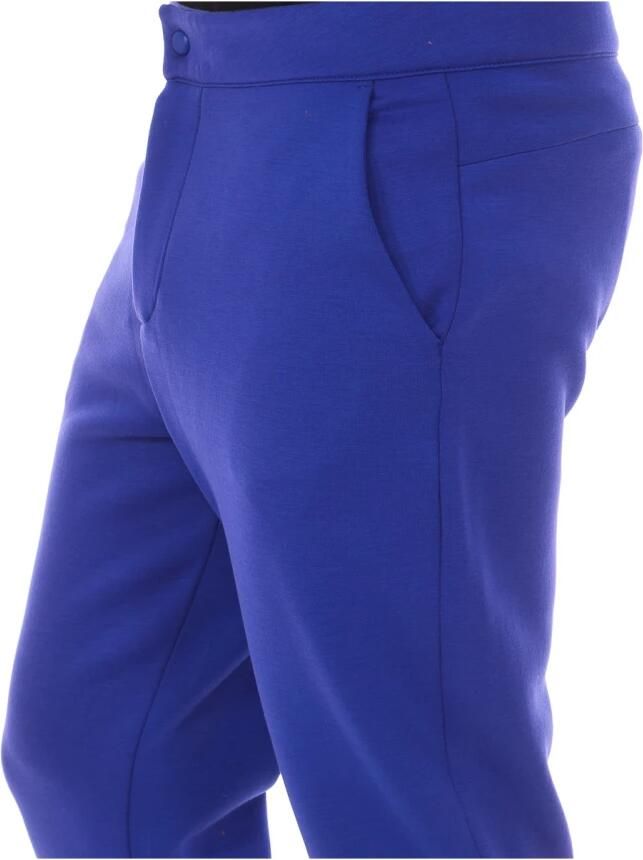 Napapijri Sportieve Zwarte Elastische Taillebroek Black Blue Heren