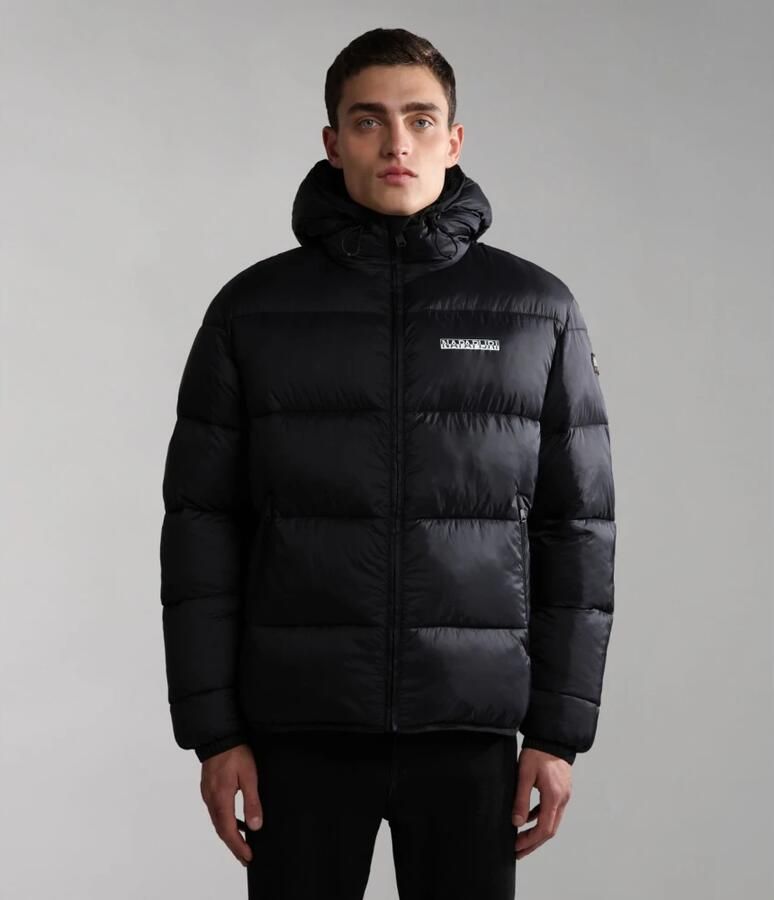 Napapijri Elegante hoodie van gerecycled materiaal Black Heren - Foto 2