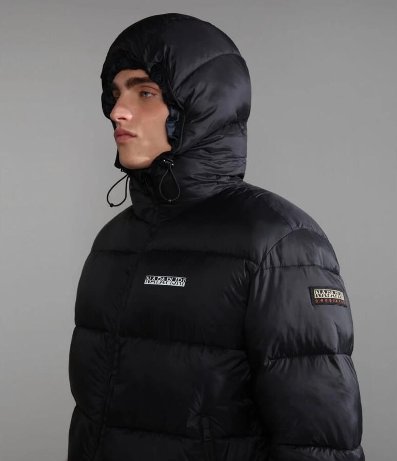 Napapijri Elegante hoodie van gerecycled materiaal Black Heren - Foto 3