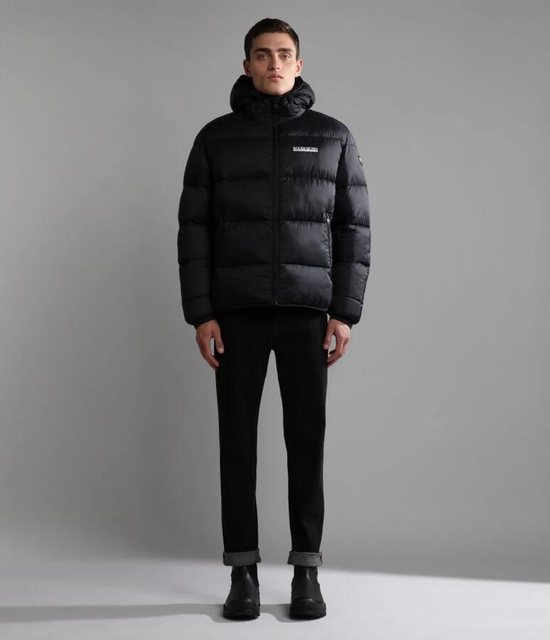 Napapijri Elegante hoodie van gerecycled materiaal Black Heren - Foto 4