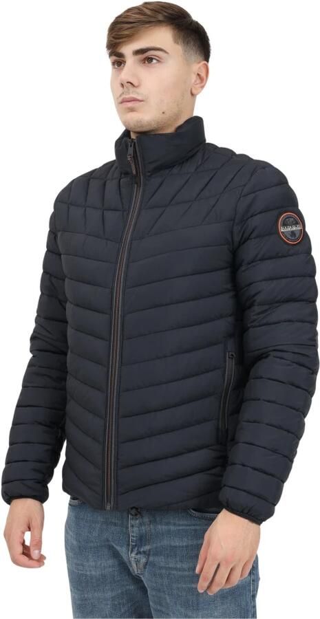 Napapijri Regular fit gewatteerd jack met gevoerde opstaande kraag model 'Lapaz' - Foto 3