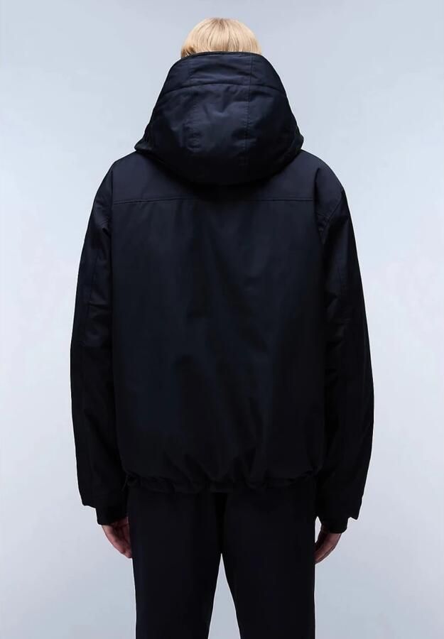 Napapijri Zwarte Polyesterjas Herfst Winter Collectie Black Heren - Foto 4