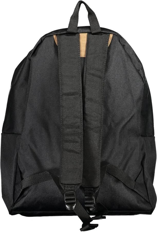 Napapijri Zwarte Canvas Nylon Rugzak met Laptopvak Black Unisex - Foto 2