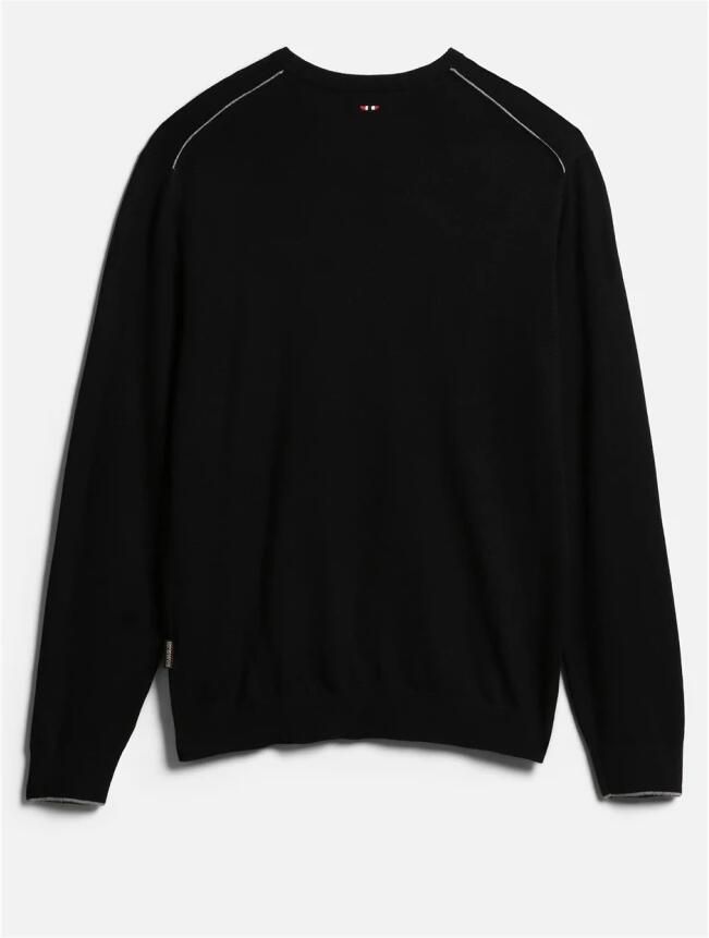 Napapijri Shirt met lange mouwen en labelstitching model 'DAMAVAND' - Foto 5