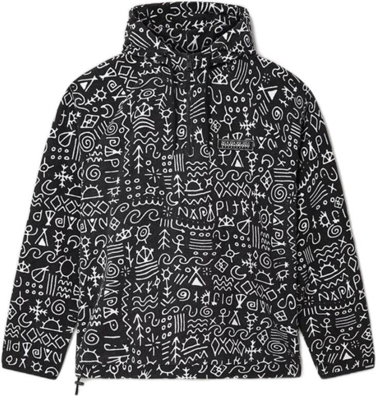 Napapijri P0A4EICF1K1 Sweatshirt Kledingmaten: m Zwart Heren