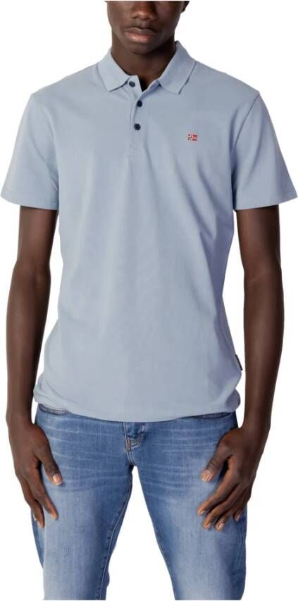 Napapijri Poloshirt met logostitching model 'EALIS'
