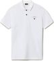Napapijri Witte Katoenen Polo Shirt met Print en Logo White Heren - Thumbnail 5