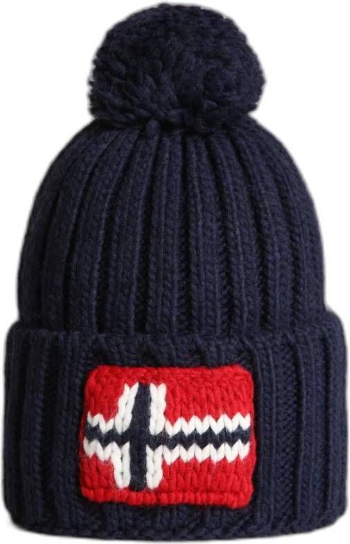 Napapijri Semiury 5 Gebreide Muts Blauw Heren