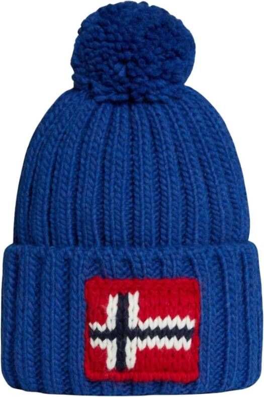 Napapijri Semiury 5 Gebreide Muts Blauw Heren