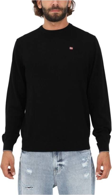 Napapijri Sweaters Black Zwart Heren