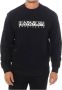 Napapijri Zwarte Sweatshirt met ritssluiting zak Gray Heren - Thumbnail 2