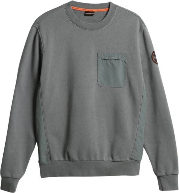 Napapijri Sweatshirt met borstzak model 'Nynorsk'