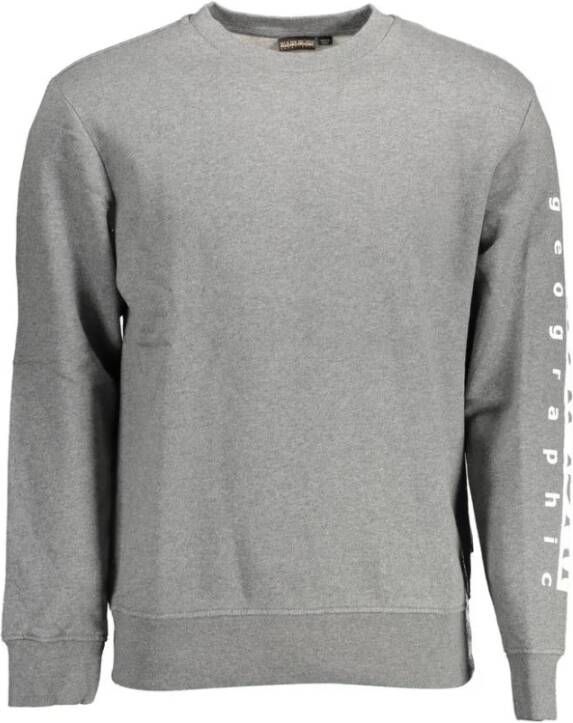 Napapijri Gray Sweater Grijs Heren
