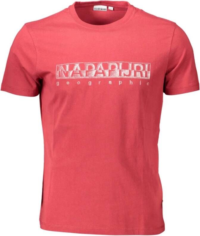 Napapijri T-Shirt Rood Heren