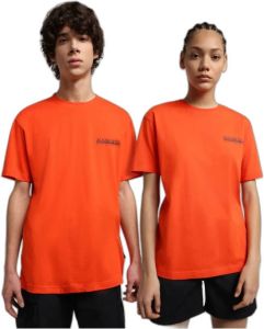 Napapijri T-shirt S-plan Oranje Heren