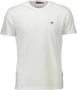 Napapijri Elegant wit geborduurd T-shirt voor mannen White Heren - Thumbnail 7