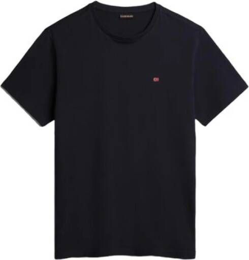 Napapijri Salis Micro Flag T-Shirt Blue- Heren Blue