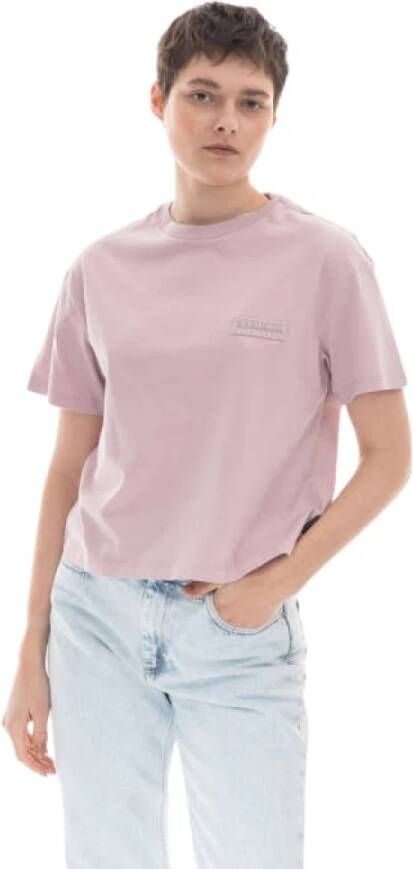 Napapijri T-shirts Roze Dames