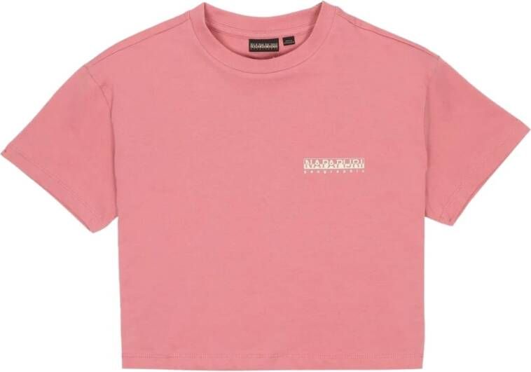 Napapijri T-Shirts Roze Dames