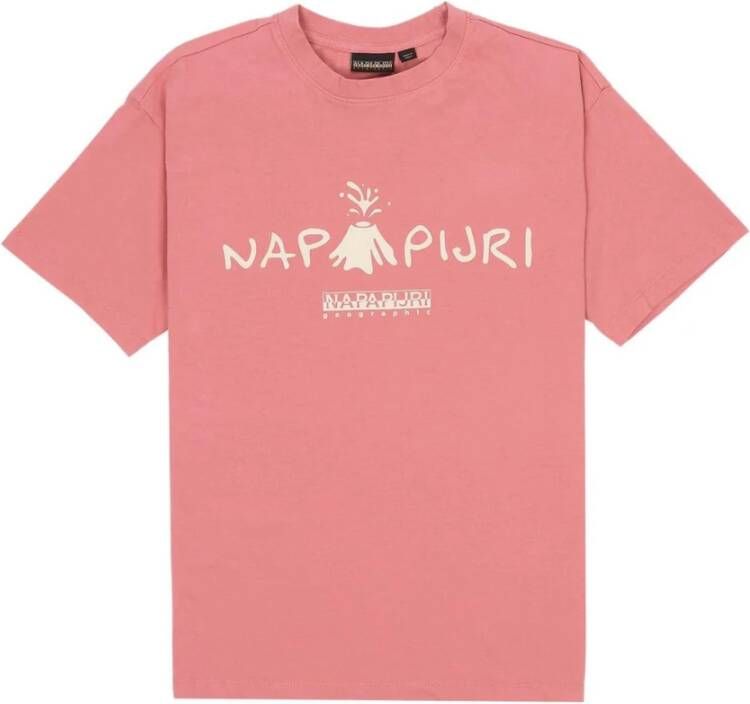 Napapijri T-Shirts Roze Dames