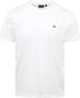 Napapijri Salis Micro Flag T-Shirt White- Heren White - Thumbnail 1