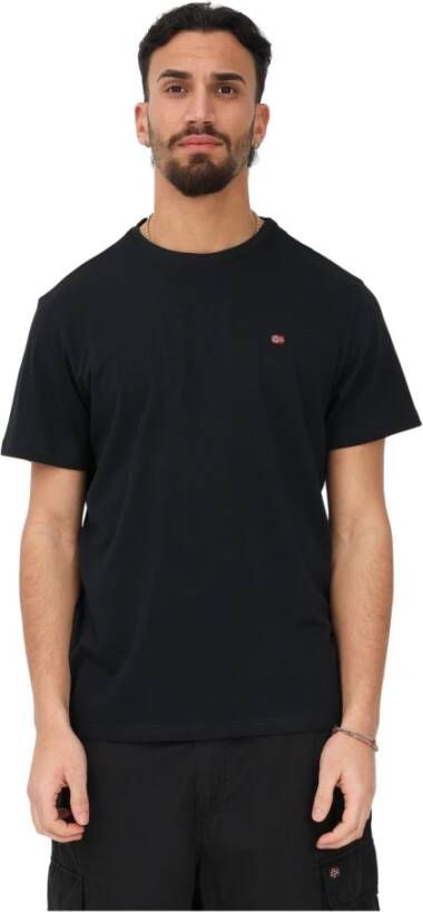 Napapijri T-Shirts Zwart Heren