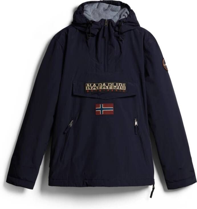 Napapijri Winterjassen Blauw Heren