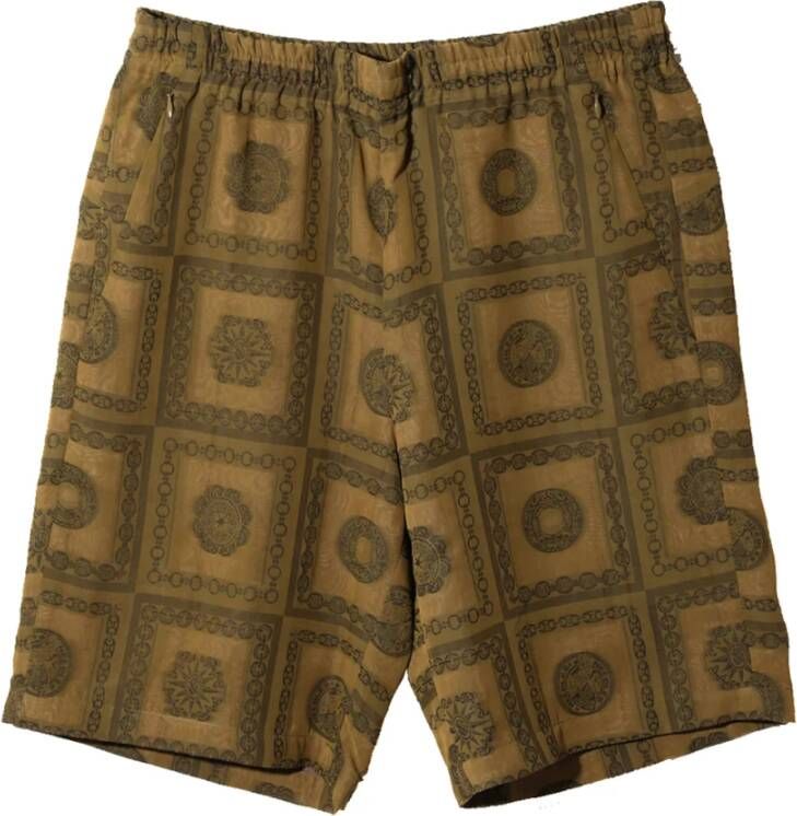 Needles Casual Shorts Groen Heren