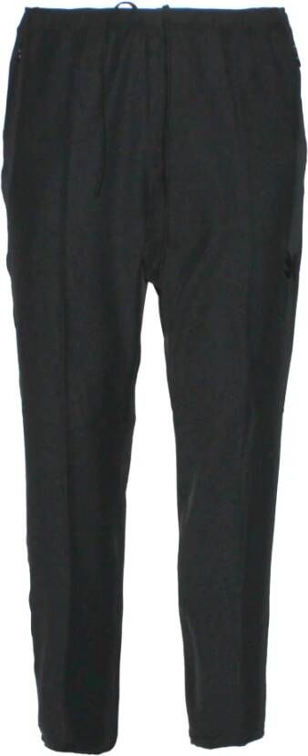 Needles Zwarte elastische taille broek Black Heren