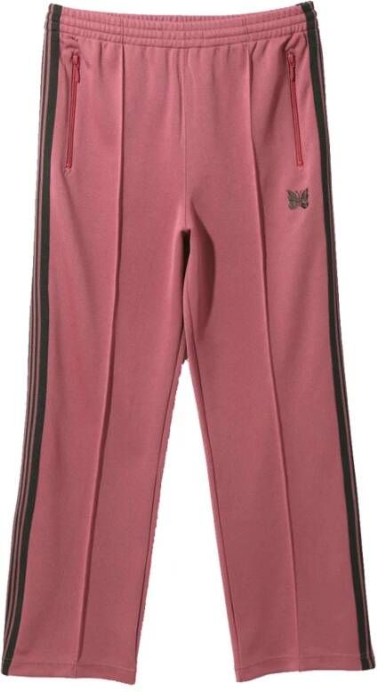 Needles Straight Trousers Roze Heren