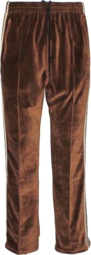 Needles Bruine Elastische Taillebroek Brown Heren