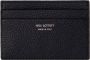 Neil Barrett Elegante Leren Kaarthouder Portemonnee Black Heren - Thumbnail 1