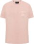 Neil Barrett Katoenen T-shirt Roze Heren - Thumbnail 1