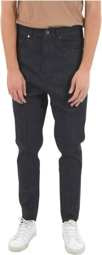 Neil Barrett Men's Regular Fit Jeans Blauw Heren