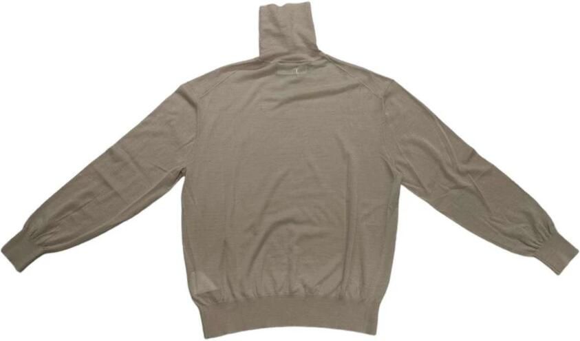 Neil Barrett Kleine Bout Wol Dolcevita Trui Beige Heren - Foto 2