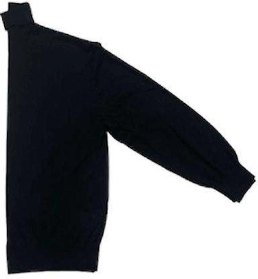 Neil Barrett Kleine Bout Wol Dolcevita Trui Black Heren